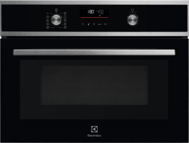 Kompaktinė orkaitė su mikrobangų funkcija Electrolux EVL6E46X Ner.plieno spalvos