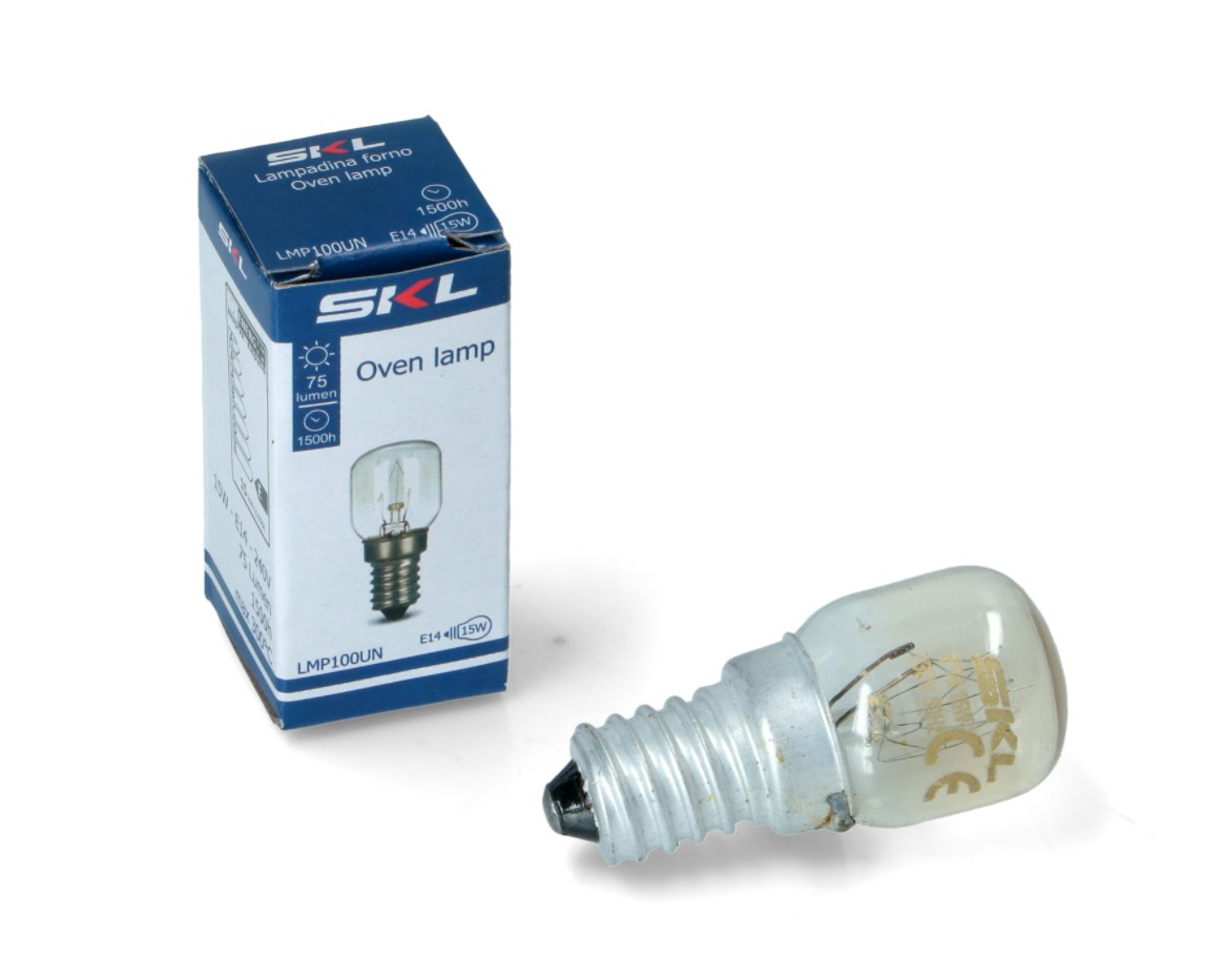 Lemputė viryklei E14 15W 240V, maks. 300°C
