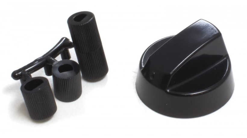 Universali rankenėlė viryklei Ø42mm, juoda