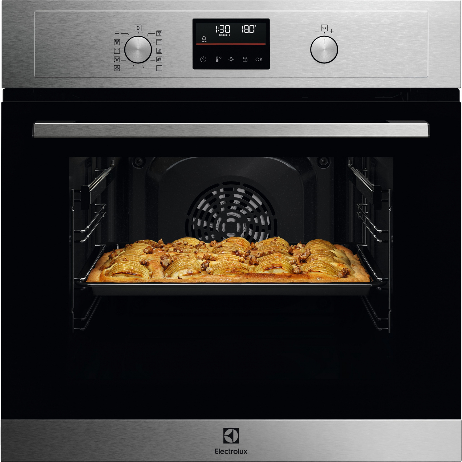 Orkaitė Electrolux EOH4P56BX, pirolizė, 65 L