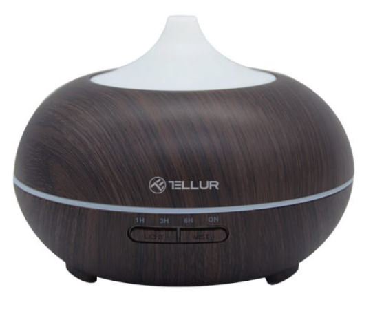 Aromato skleidiklis Tellur WiFi Smart Aroma Diffuser 300ml LED dark brown