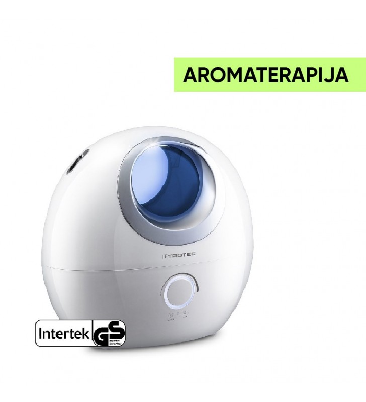 Ultragarsinis oro drėkintuvas Trotec B 1 E : Energijos sąnaudos (W) - 24, išmatavimai (IxPxA)(mm) - 160x301x278, sPavadinimas - Oro drėkintuvas Trotec B 1 E, Svoris (kg) - 1.5, Tinkamas patalpų dydis (m2|m3) - iki 20|50, Triukšmo lygis max (db(A)) - 38, Vandens rezervuaras (l) - 3, Vandens sunaudojimas (l /24h) - 4.8