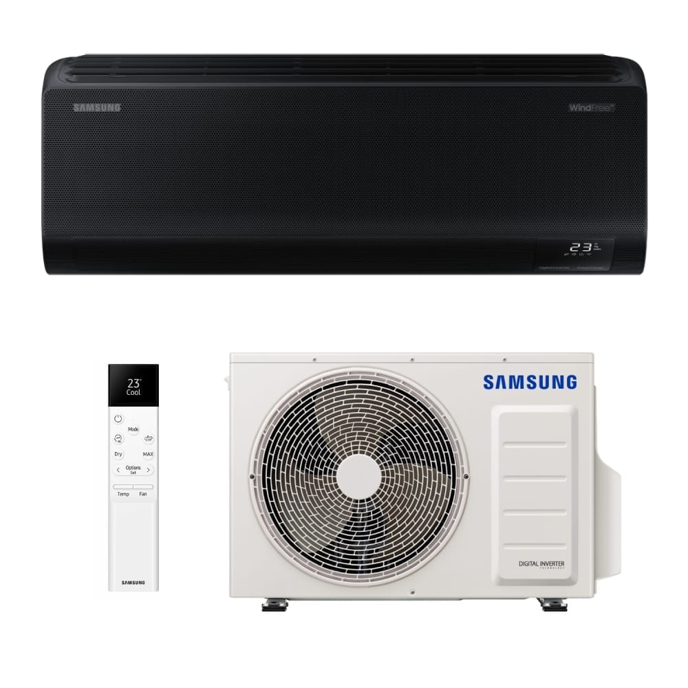 Bevėjis oro kondicionierius Samsung Wind Free Avant S2 Black AR70F12C1ABNEU-AR70F12C1AWXEU 3,5/4,0 kW