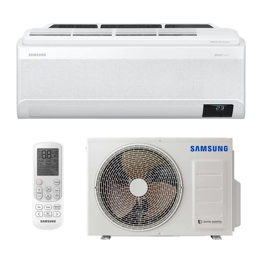 Bevėjis oro kondicionierius Samsung Pure 1.0 AR12AXKAAWKNEU-AR12AXKAAWKXEU 3,5/4,0 kW