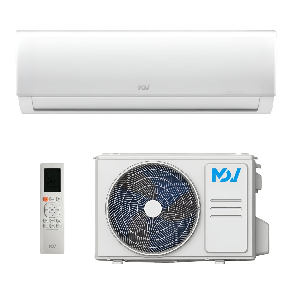 Šilumos siurblys MDV FROST NORDIC FR-18HRFN8-QRD0 + MOX330-18HFN8-QRD0N 5,3/5,6 kW