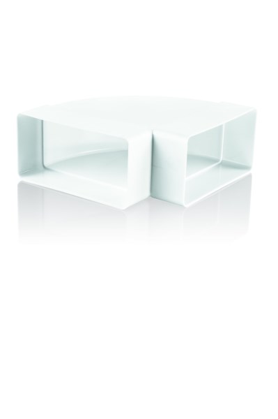 Alkūnė ortakio plastikinė horizontali 110 x 55 mm 5251P