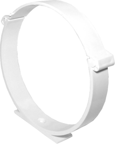 Laikiklis ortakiui plastikinis apvalus Ø 125 mm baltos spalvos 26P