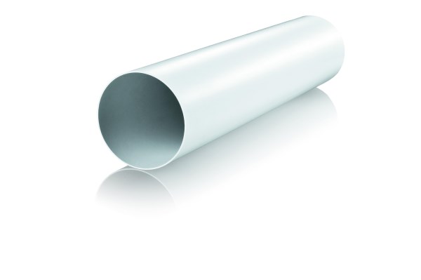 Ortakis plastikinis apvalus Vents Ø 125 mm 1 m