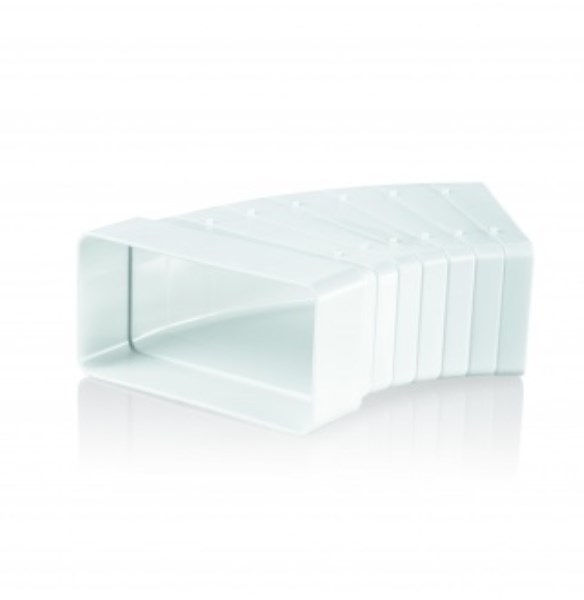 Alkūnė ortakio plastikinė universali 110 x 55 mm Vents