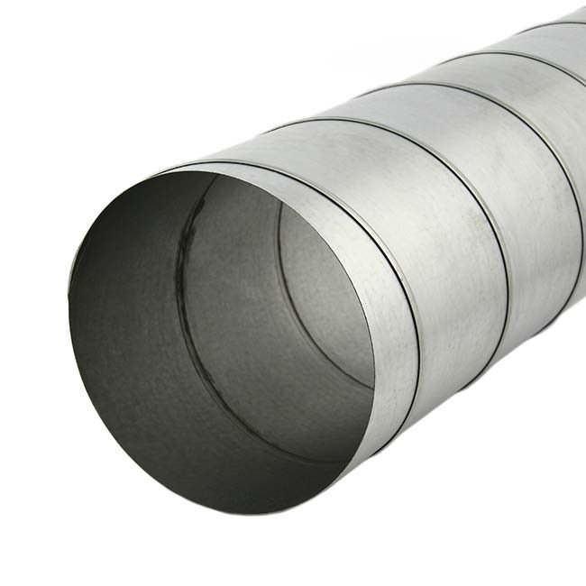 Cinkuotos skardos ortakis SD125-1,15, DN125, 1,15 m