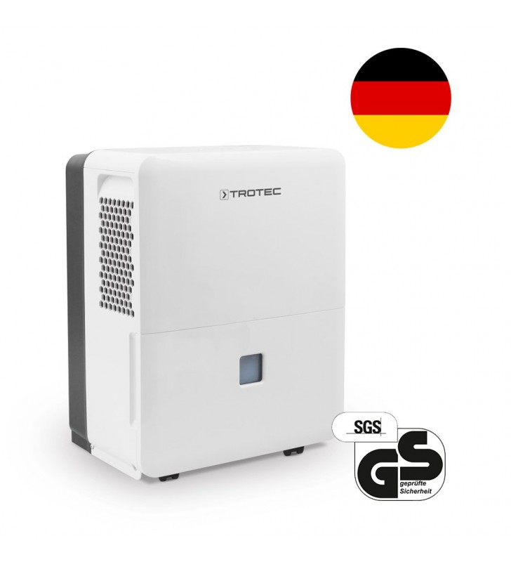 Kondensacinis oro sausintuvas Trotec TTK 96 E : Išmatavimai - 260 x 386 x 500 mm, Kondensato talpa - 3 l, Maks. oro srautas - 210 m /h, sPavadinimas - Sausintuvas Trotec TTK 96 E, Sugeriamas drėgmės kiekis - iki 30l/24h, Svoris - 15.3 kg, Tinkamas patalpų dydžiui - 70-120 m