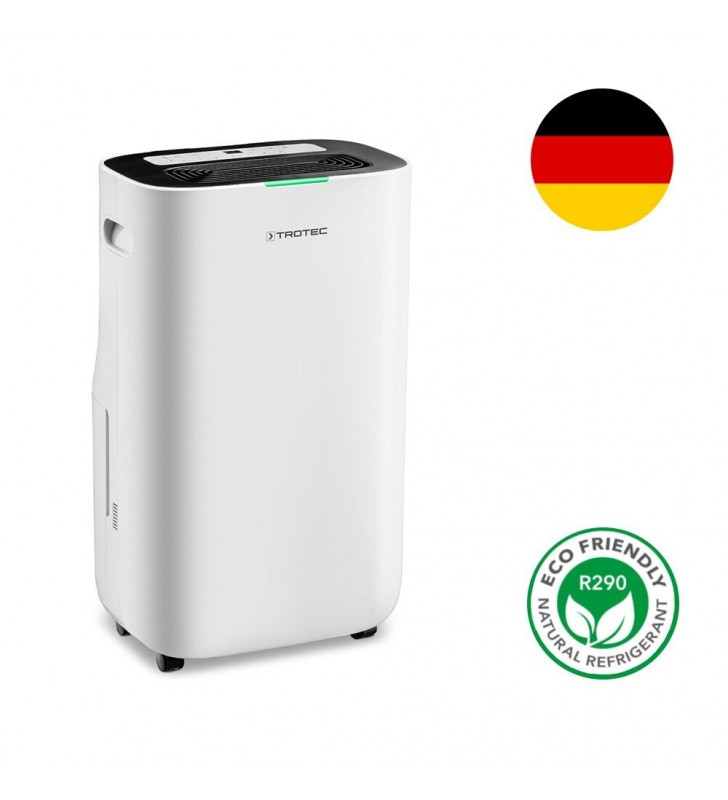 Kondensacinis oro sausintuvas Trotec TTK 70 HEPA : Kondensato talpa - 6.5 l, Maks. oro srautas - 140 m /h, Sausintuvo matmenys (mm) - 225 x 340 x 565, Sausintuvo svoris (kg) - 14.5, sPavadinimas - Trotec TTK 70 HEPA, Sugeriamas drėgmės kiekis - iki 24l/24h, Tinkamas patalpoms - iki 50 m