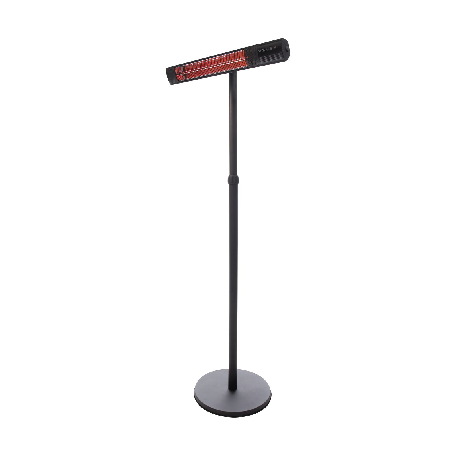 Šildytuvas SUNRED Heater RD-DARK-25S, Dark Standing Infrared, 2500 W, Black