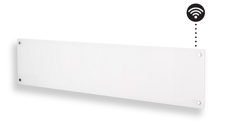 Šildytuvas Mill GL1000LWIFI3 WiFi Gen3 Panel Heater, 1000 W, Suitable for rooms up to 12-16 m², White