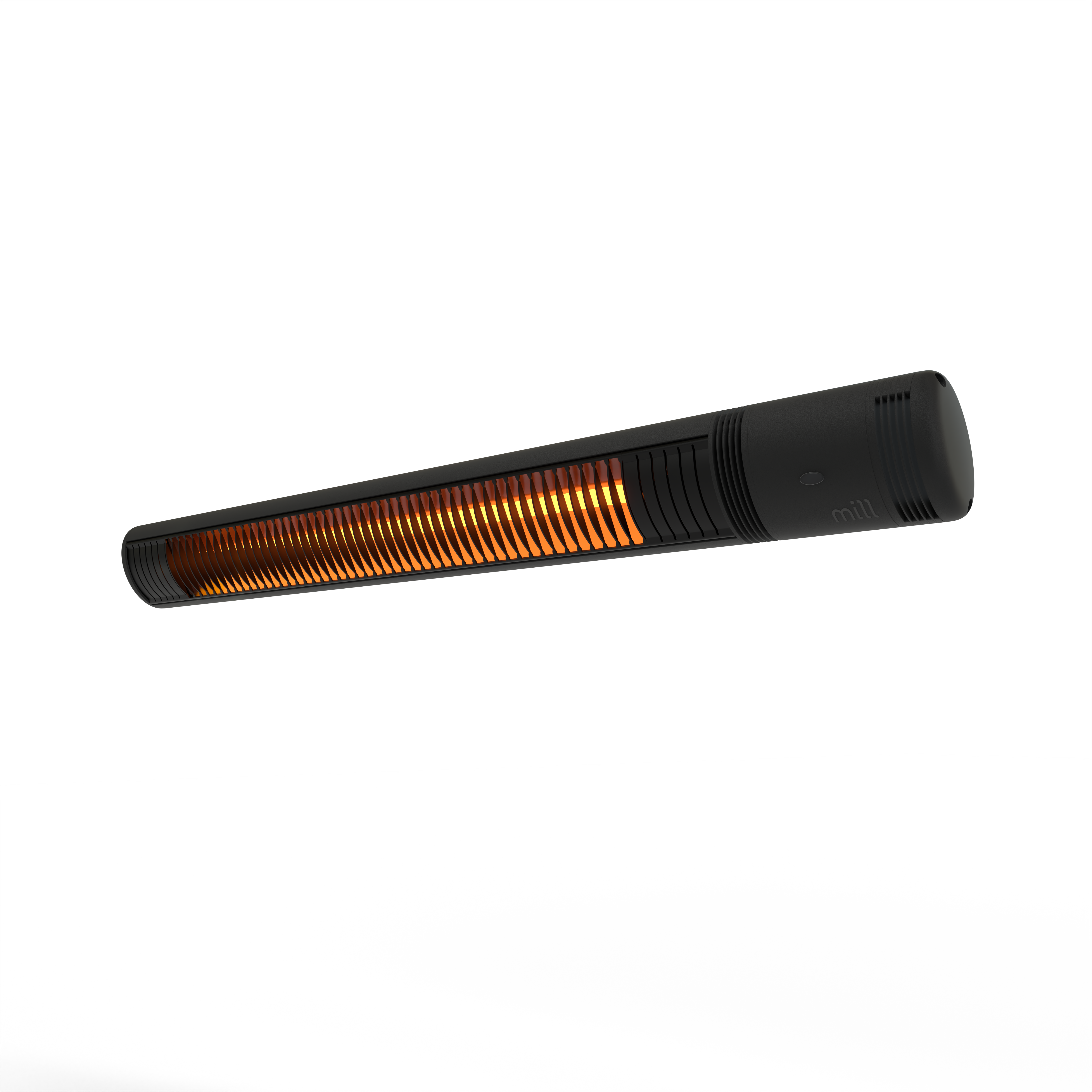 Šildytuvas Mill Outdoor Heater OH2000ULGPSLIM 2000 W, Black, IP65