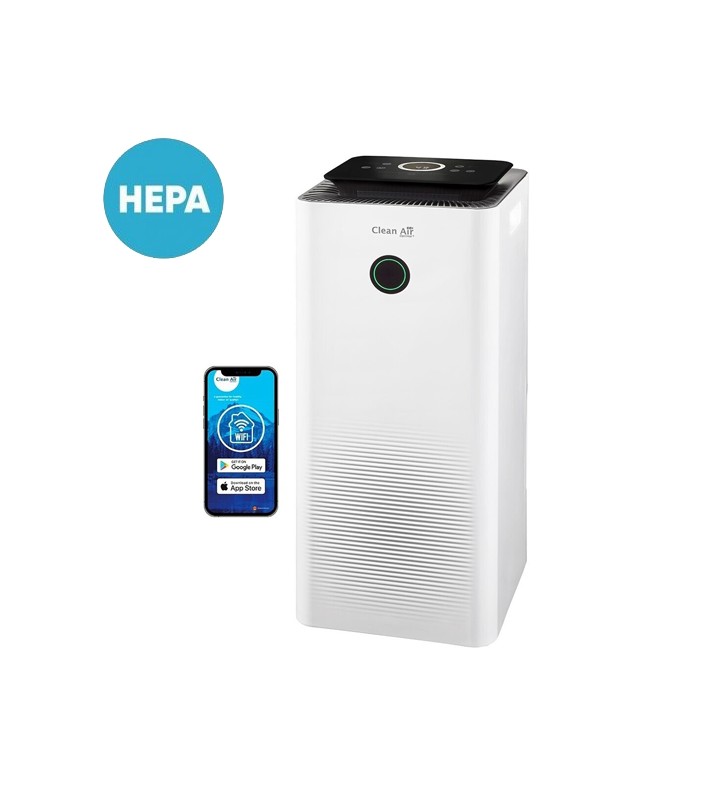 Sausintuvas - oro valytuvas Clean Air CA-707 Smart HEPA : Filtras - HEPA tipo, Galia - 45 W, Įrenginio matmenys - 618x260x260 mm, Įrenginio svoris - 7.5 kg, Patalpoms iki - 70m / 175m / 750ft, Pavadinimas - Sausintuvas - oro valytuvas Clean Air CA-707 Smart, Ventiliatoriaus greičiai - 3