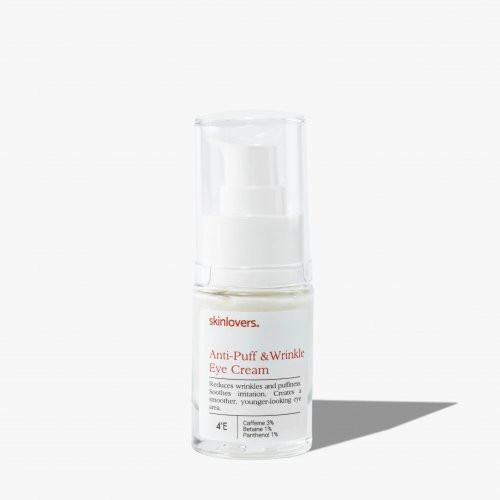 Skinlovers 4’E  Anti-Puff & Wrinkle Eye Cream Intensyvus atstatomasis kremas paakių zonai, 15ml