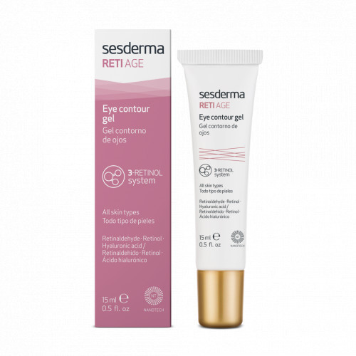 Sesderma Reti-Age Eye Contour Gel Akių kontūro kremas, 15ml