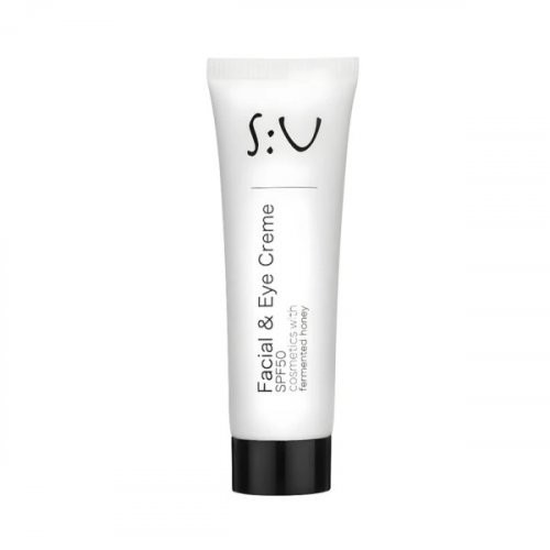 S:U Facial & Eye Creme SPF50 Veido ir akių srities kremas su fermentuotu medumi, 50ml