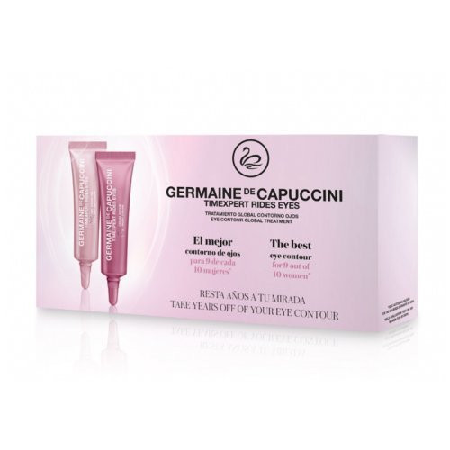 Germaine de Capuccini Timexpert Rides Eye Contour Global Treatment Paakių priežiūros rinkinys, 10x2vnt