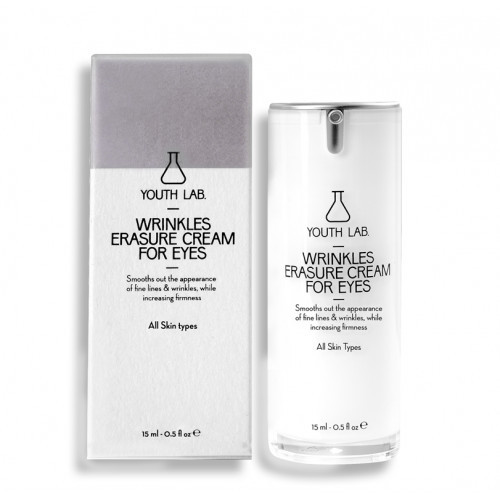 Youth Lab. Wrinkles Erasure Cream for Eyes Paakių kremas, 15ml