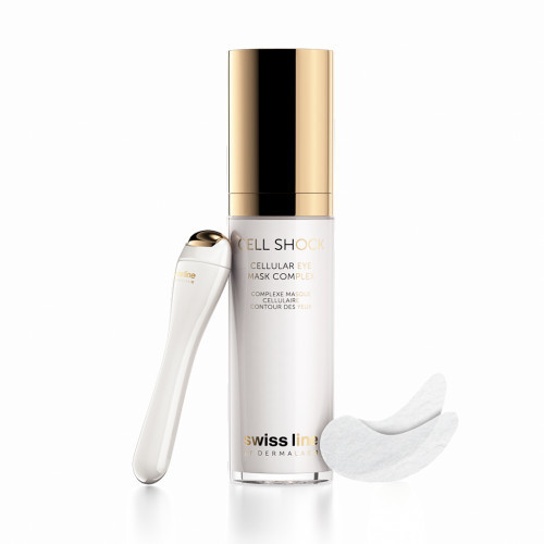 Swiss Line Cell Shock Cellular Eye Mask Complex Atkuriamoji paakių priežiūros priemonė, 30ml