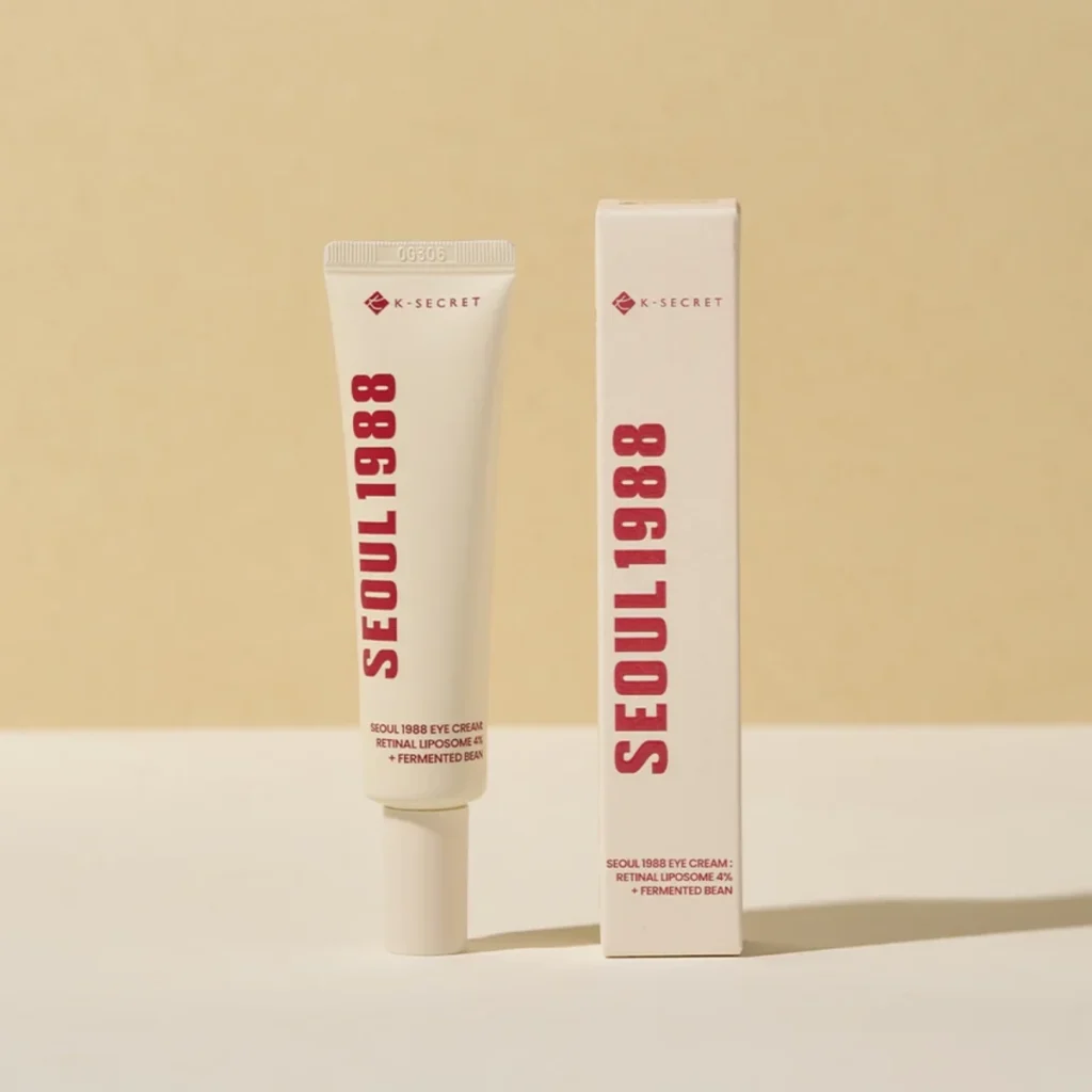 K-SECRET SEOUL 1988 Eye Cream Retinal Liposome 4% + Fermented Bean – paakių kremas su retinoliu
