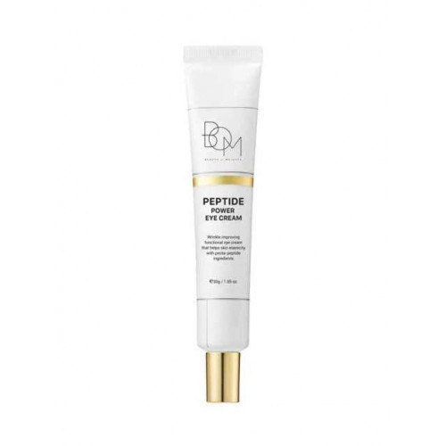 BOM Peptide Power Eye Cream Paakių kremas su peptidais ir auksu, 30g