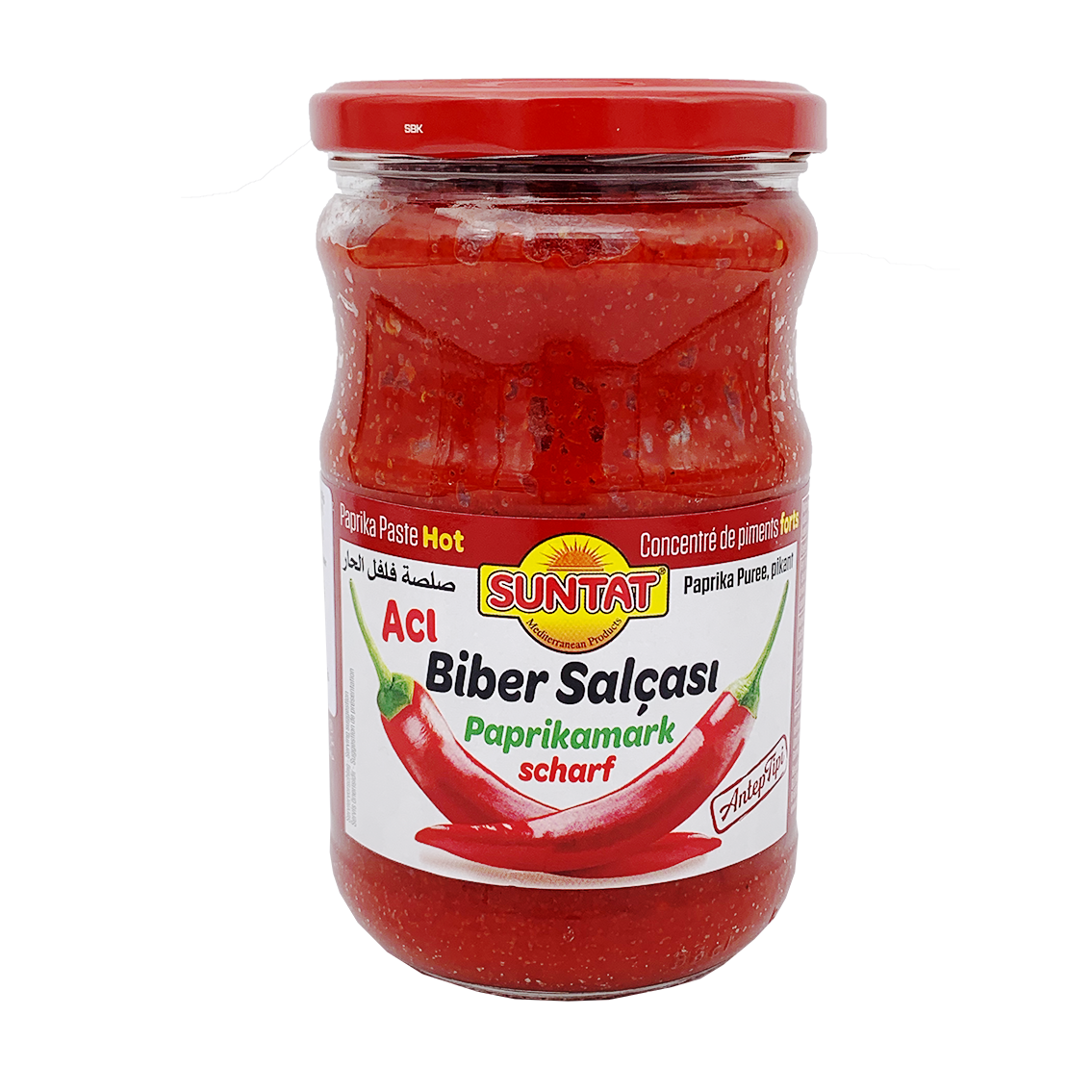 Paprikų pasta aštri SUNTAT, 630 g