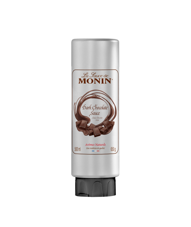 MONIN Juodojo šokolado padažas 500 ml