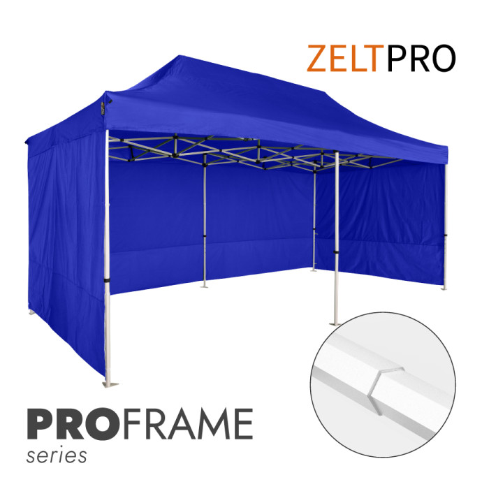 Prekybinė Palapinė 3x6 Mėlyna Zeltpro PROFRAME