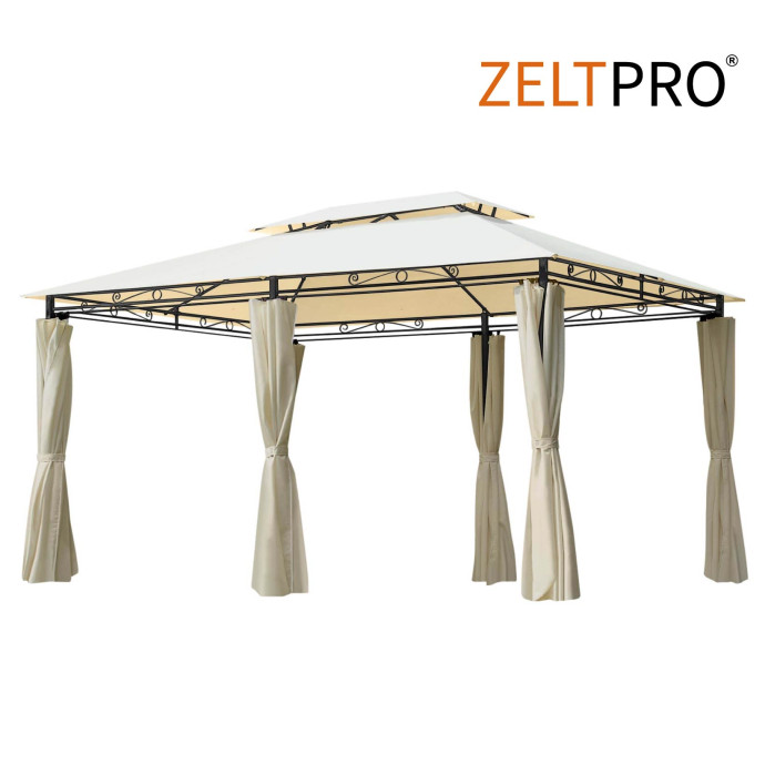 Paviljonas pavėsinė Zeltpro Prime 300x400 Kreminė