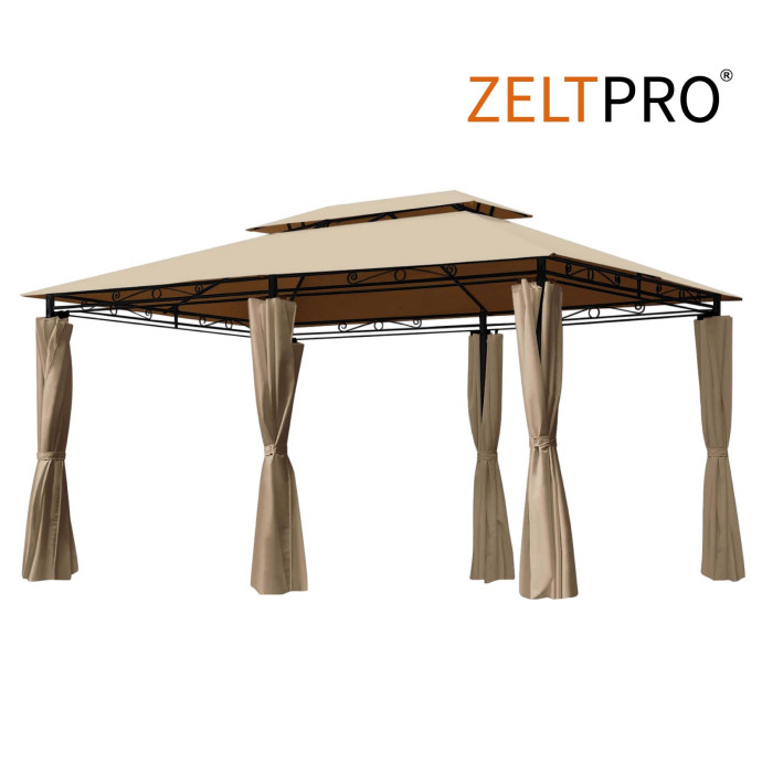 Paviljonas pavėsinė Zeltpro Prime 300x400 Ruda