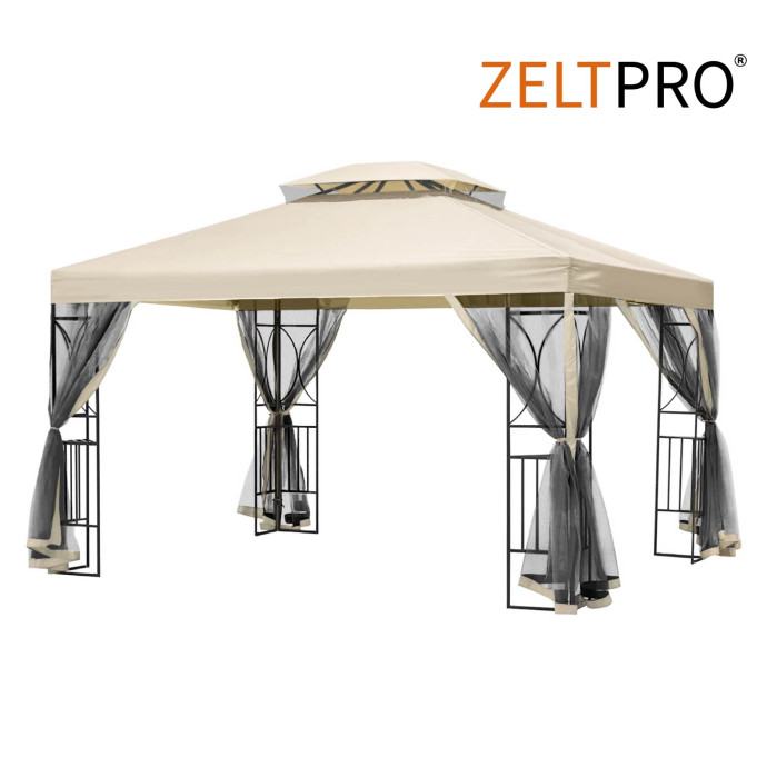 Sodo paviljonas Zeltpro Classic 300x400 Kreminė