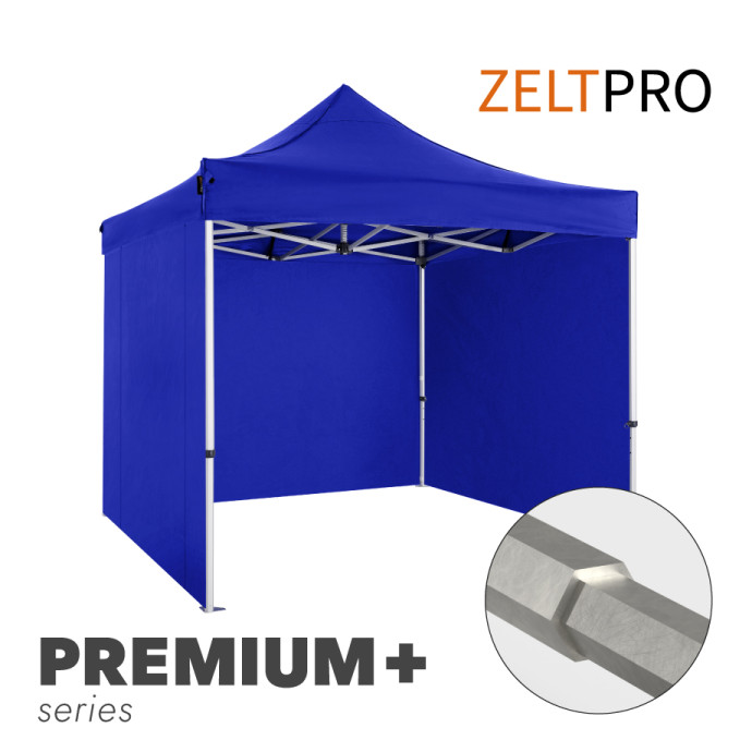 Prekybinė Palapinė 3x3 Mėlyna Zeltpro PREMIUM+