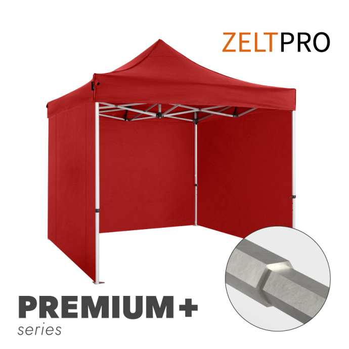 Prekybinė Palapinė 3x3 Raudona Zeltpro PREMIUM+