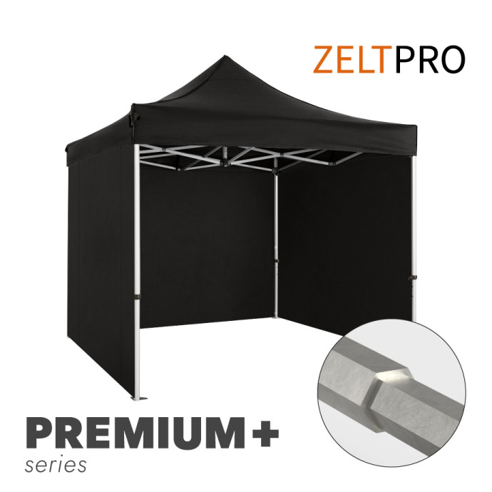 Prekybinė Palapinė 3x3 Juoda Zeltpro PREMIUM+