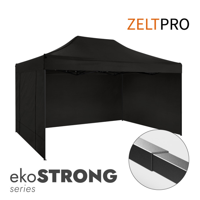 Prekybinė Palapinė 3x2 Juoda Zeltpro EKOSTRONG