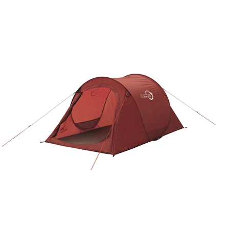 3-4 asmenims Easy Camp Fireball 200 Tent, Burgundy Red  Easy Camp  Fireball 200  2 person(s)