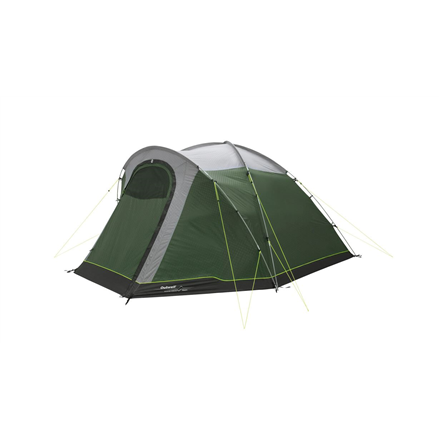3-4 asmenims Outwell Two Room Dome Tent  Cloud 5  5 person(s)  Green