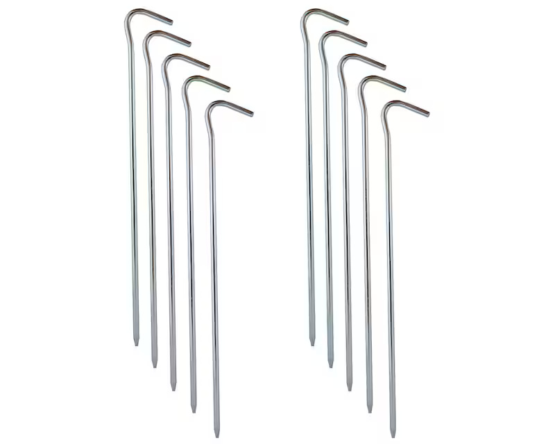 ROCKLAND palapinės kuoliukai 26 cm 10 vnt BLT išsiuntimas 1-3 d.