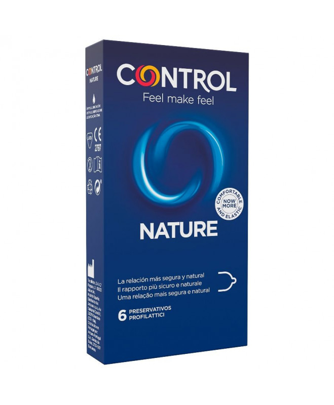 CONTROL ADAPTA NATURE CONDOMS 6 UNITS