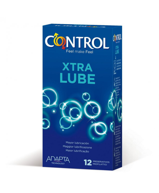 CONTROL ADAPTA NATURE EXTRALUBE CONDOMS 12 UNITS