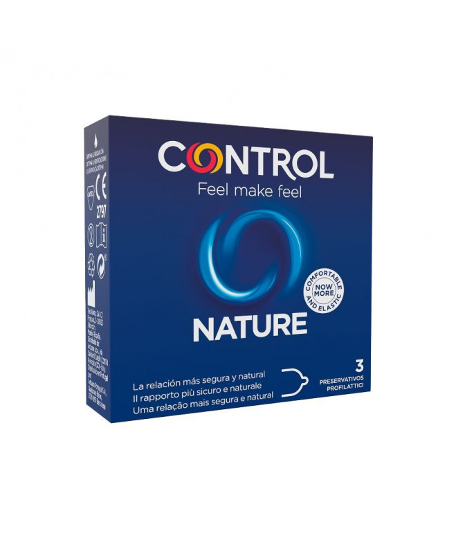 CONTROL ADAPTA NATURE CONDOMS 3 UNITS