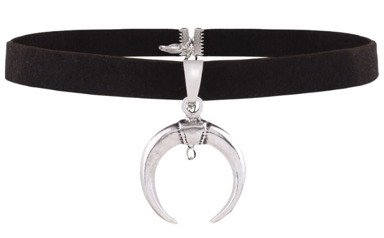 MOTERIŠKAS KAKLO PAPUOŠALAS CHOKER B46