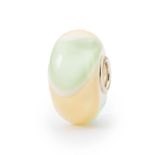 Trollbeads Pastelinis Geltonas Šarvuotis, 1vnt.