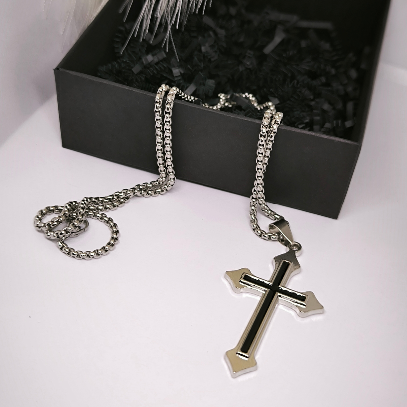 Vyriškas kaklo papuošalas „Elegantiška klasika“