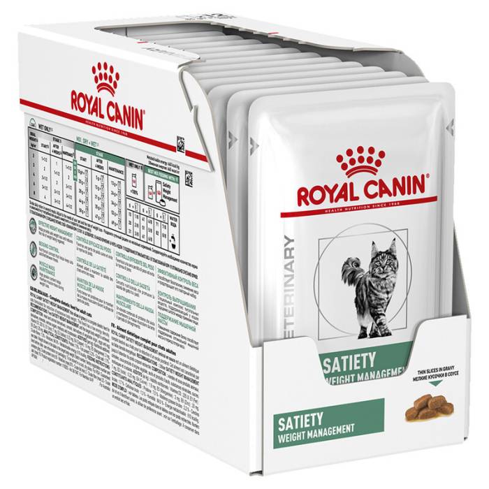 Royal Canin Veterinary Satiety Weight Management drėgnas maistas katėms, turinčioms antsvorio, 85 g