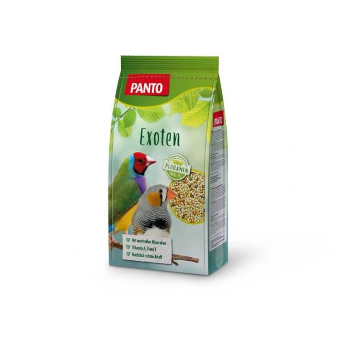Panto Exotenfutter egzotinių paukščių lesalas, 1 kg