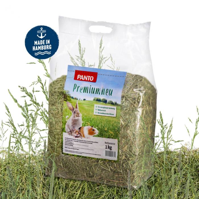 Panto Heu Lose Gestopft Premium šienas graužikams, 1 kg